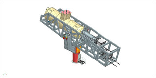 Animierte Grafik: Das Modell des BabyIAXO CAD.