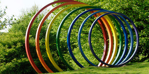 Spectral rings Colorful spectral rings.